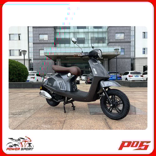 دراجة نارية فزبة عجيب الإيطالي لون رمادي - VISBA15...