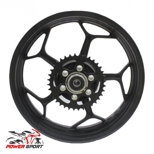 جنط خلفي مع ترس الجنزير