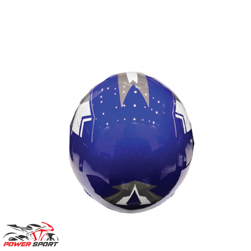 خوذة حماية للدبابات لون أزرق