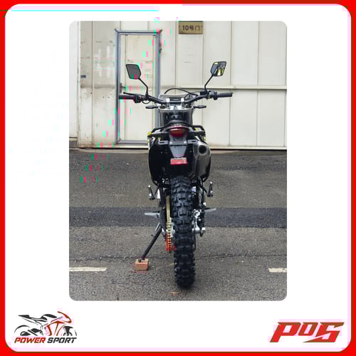 دراجة نارية صحراوي باور سبورت 250cc - لون أبيض بأز...