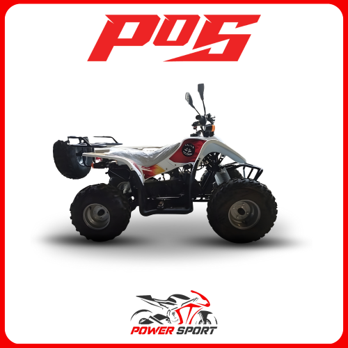 دباب تايوان باورسبورت 4 كفرات لون ابيض - 100cc