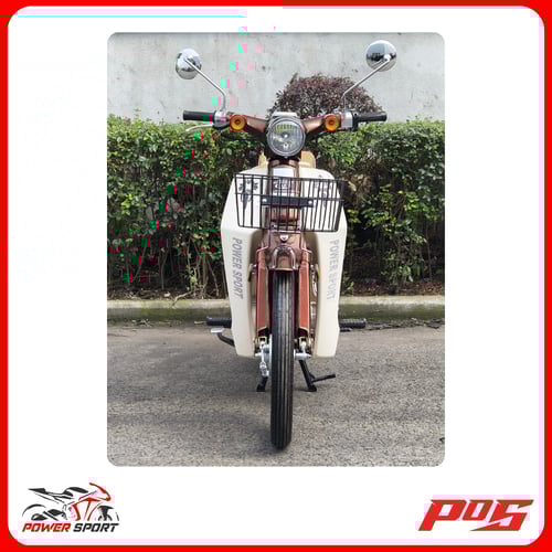 دراجة نارية كلاسيك شبيه الهوندا 110 لون بني - WS11...