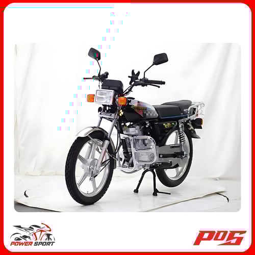 دراجة نارية المدفع مطور 2025 لون أسود - CG125