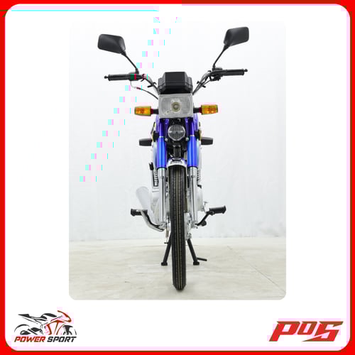 دراجة نارية اكس 100 باورسبورت لون أزرق - AX100