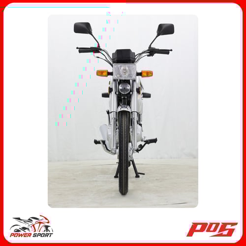 دراجة نارية اكس 100 باورسبورت لون فضي - AX100