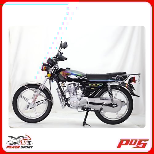 دراجة نارية المدفع مطور 2025 لون أسود - CG125