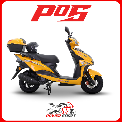 دراجة نارية بطة لون اصفر 2026 - CM150