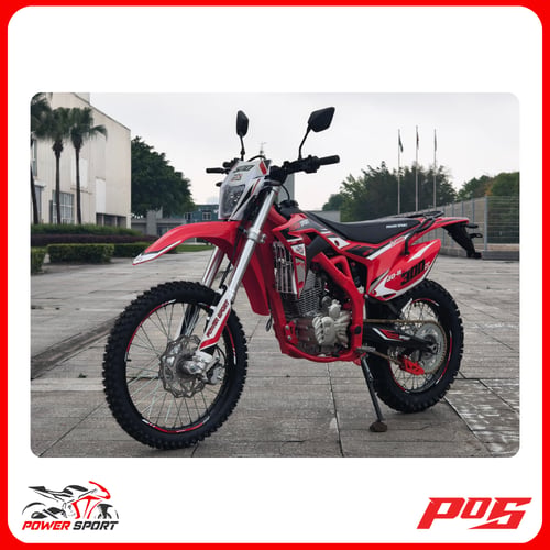 دراجة نارية صحراوي باور سبورت 250cc - لون احمر JD-...