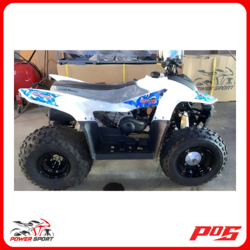 دباب رام يورو 110cc تايوان 4 كفرات لون ابيض