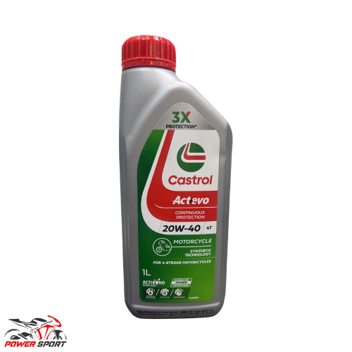 زيت كاسترول 20w40 للدراجات النارية