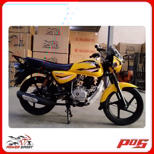 دراجة نارية بوكسر هندي BM150cc لون اصفر BOXER