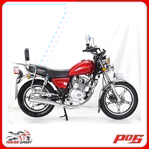 دراجة نارية GN اباتشي كوبرا الزلزال 150 لون أحمر