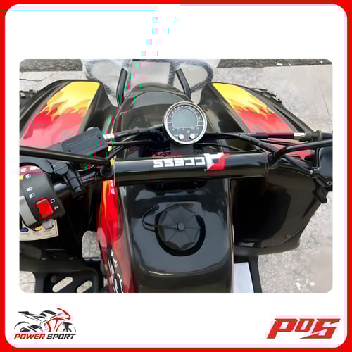 دباب تايوان باورسبورت 4 كفرات لون أسود - 100cc