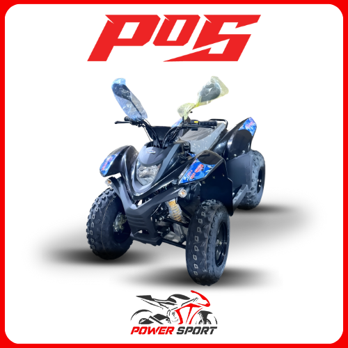 دباب رام يورو 110cc تايوان 4 كفرات لون اسود
