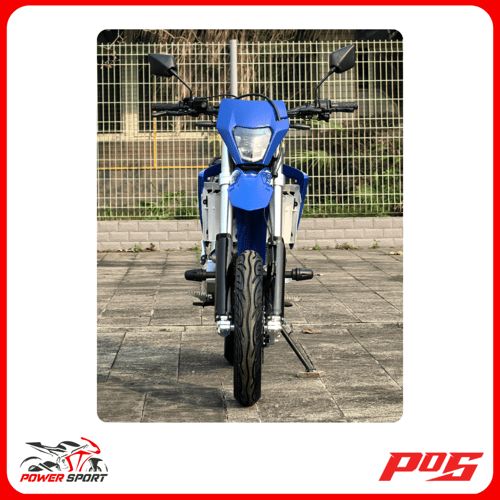 دراجة نارية صحراوي DR باور سبورت SM300 - لون ازرق