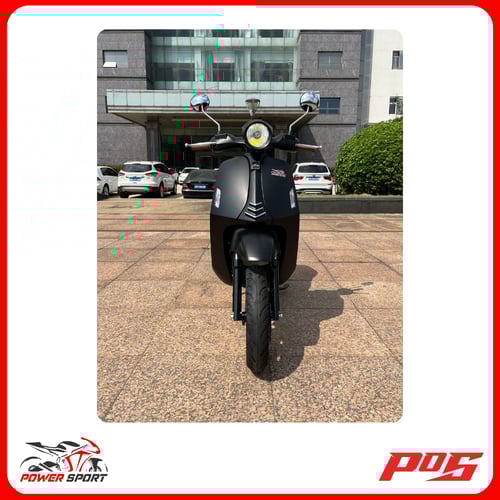 دراجة نارية فزبة عجيب الإيطالي لون أسود - VISBA150