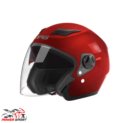 خوذة حماية للدبابات لون أحمر DFG