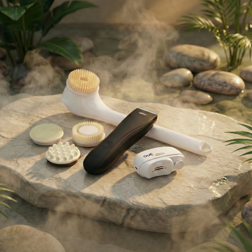 باقة العناية الشخصية | مكينة + مقص + فرشاة