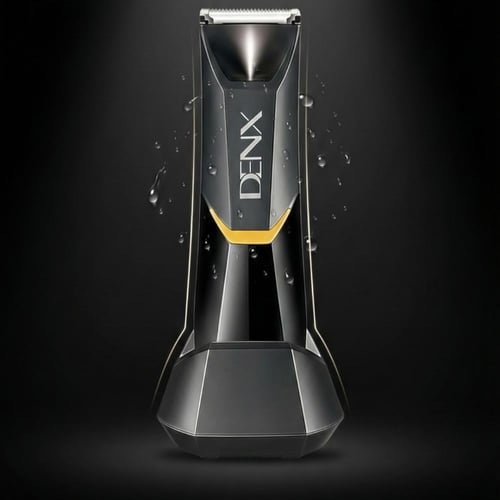 ماكينة حلاقة DENX للجسم والمناطق الحساسة مع قاعدة...