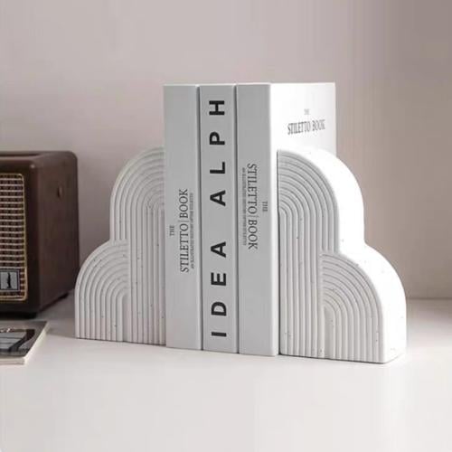 مسند كتب - أبيض