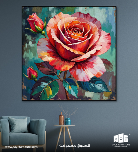 لوحة - زهرة الحياة