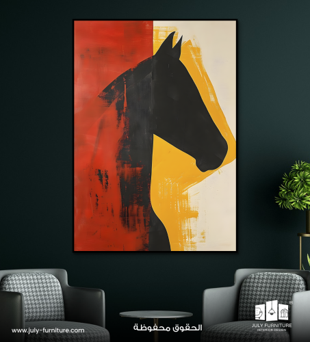 لوحة جدارية - الظل والخيال