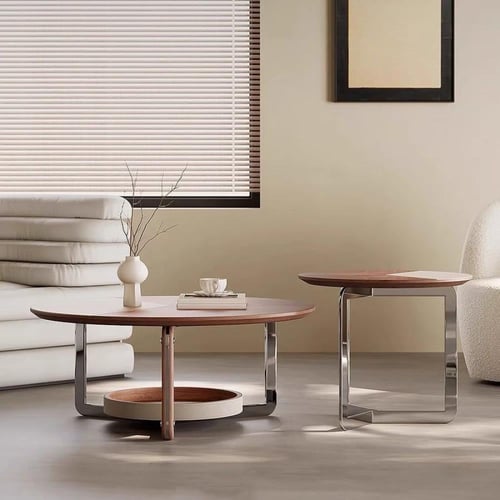 طاولة قهوة , قطعتين