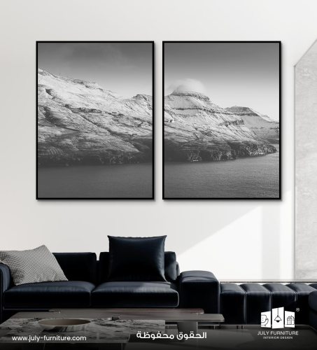 لوحات ثنائيه - قمم الهدوء