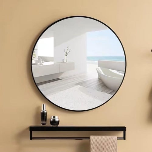 طقم مرايا حمام مع رف