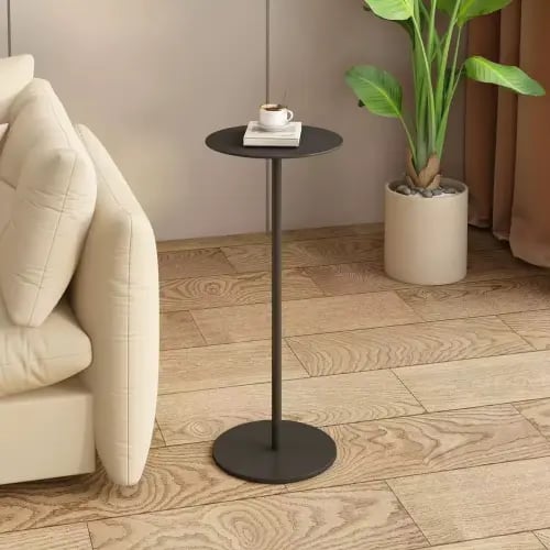 طاولة جانبية سليم – تصميم دائري نحيف