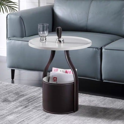 طاولة جانبيه - مع تخزين