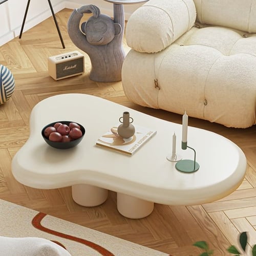 طاولة قهوة ، تصميم غيمة، 120 سم