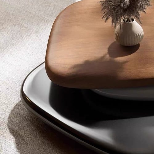 طاولة قهوة , بتصميم صخور