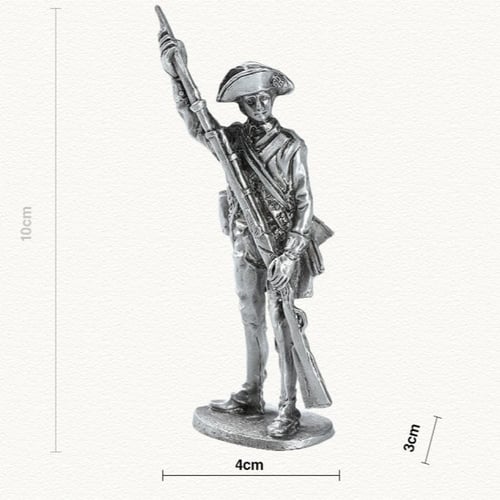 رجل البندقية ، فضي