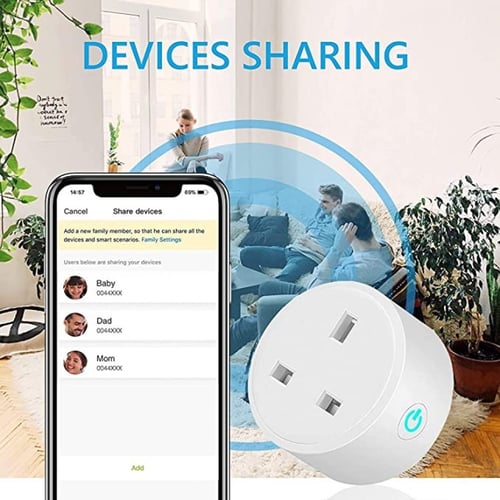 قابس WiFi ذكي ، بقوة 16 أمبير