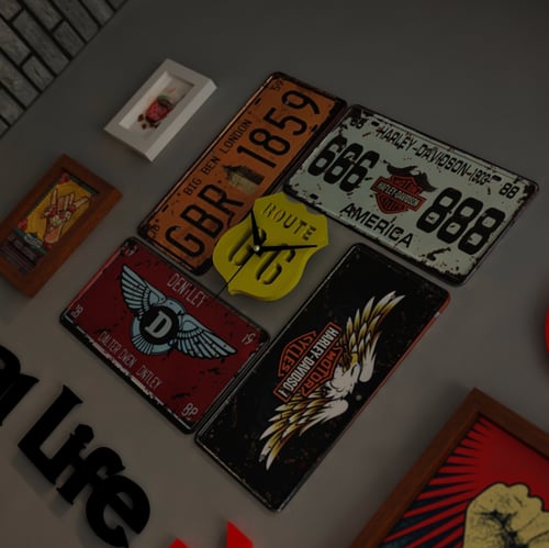 لوحات جدارية ، Real life