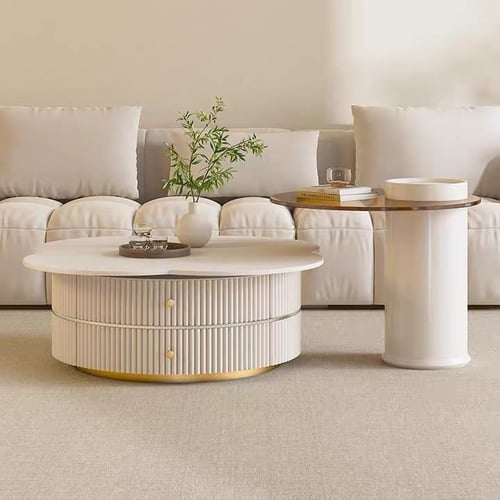 طقم طاولات قهوة، قطعتين, 70 سم