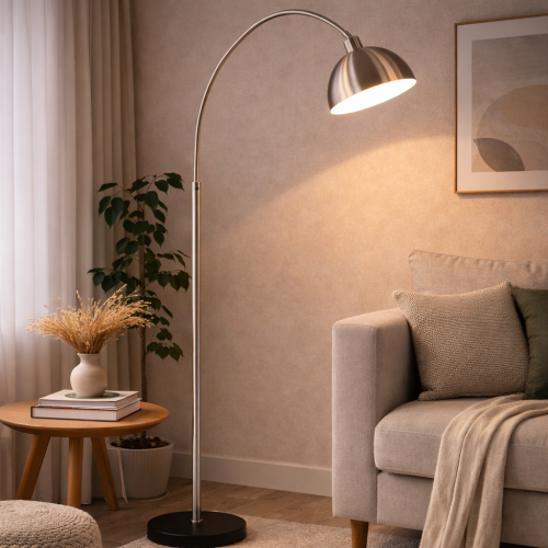 اضاءة ارضية - فضي