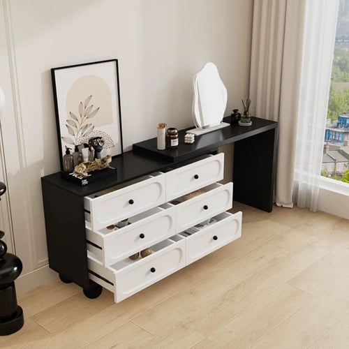 تسريحة مع خزائن جانبية 3 قطع