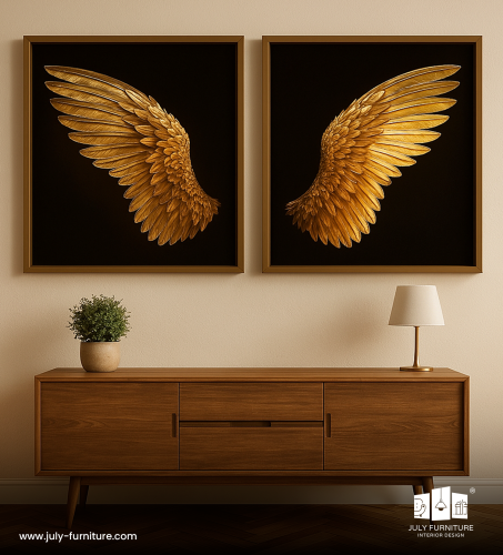 لوحات حائط - أجنحة الحرية