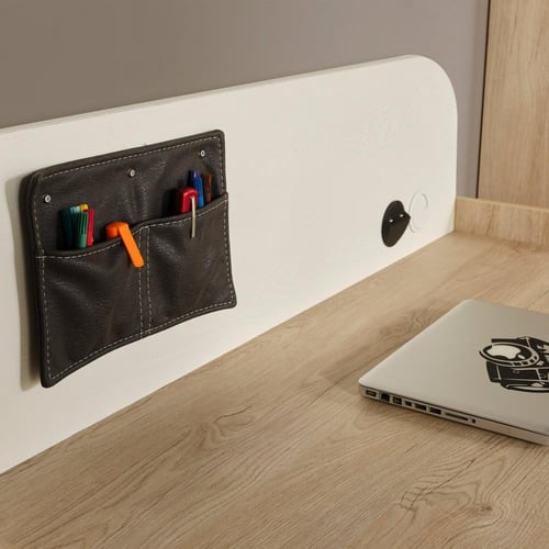 مكتب دراسي مع رف علوي , قلوينق