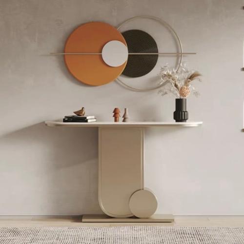 طاولة كونسول- ذهبي