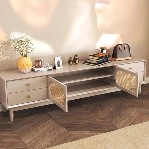 طاولة تلفاز خشبية ، 160 سم