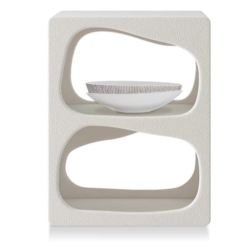 طاولة جانبية - تصميم أرفف