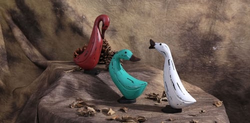 مجموعة البط المرحة ، 3 قطع