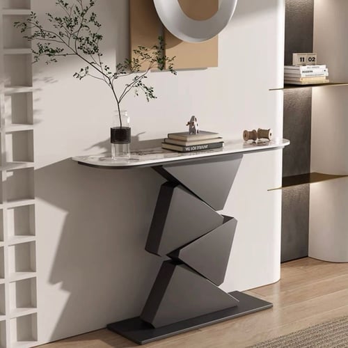 كونسول مدخل , بتصميم هندسي ، 120 سم