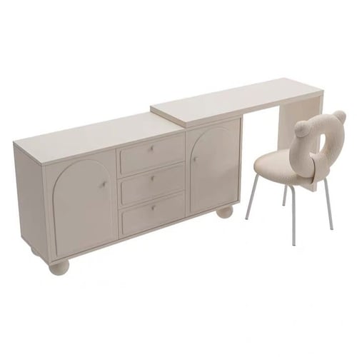 تسريحة غرفة نوم ناعمة ، 4 قطع