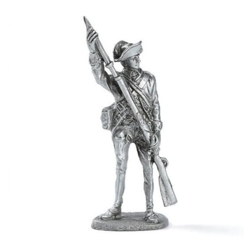 رجل البندقية ، فضي