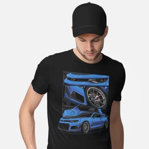 تي شيرت شفروليه كمارو T-Shirt Chevrolet Camaro