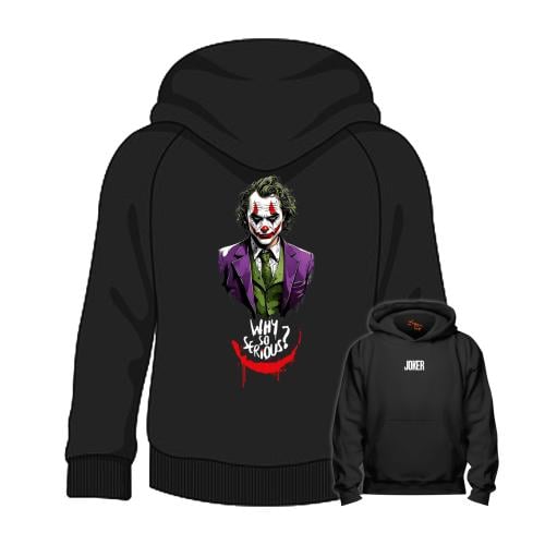 بلوفر مقاس كبير Hoodie Big Size Joker